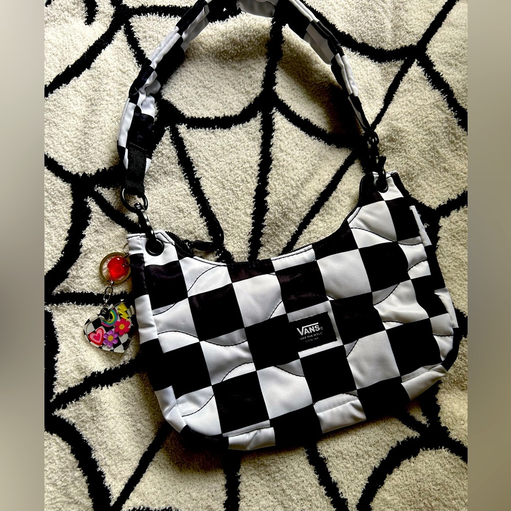 Vans checkered quilted purse